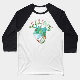 Floral Heart	Living that Nurse Life Baseball T-Shirt